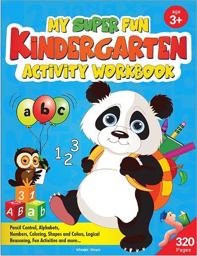 Paper book «My Super Fun Kindergarten Activity Workbook», author Wonder House Books - фото №1