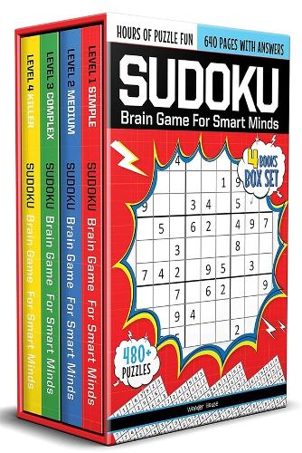 Paper book «Sudoku: Brain Games for Smart Minds», author Wonder House Books - фото №1
