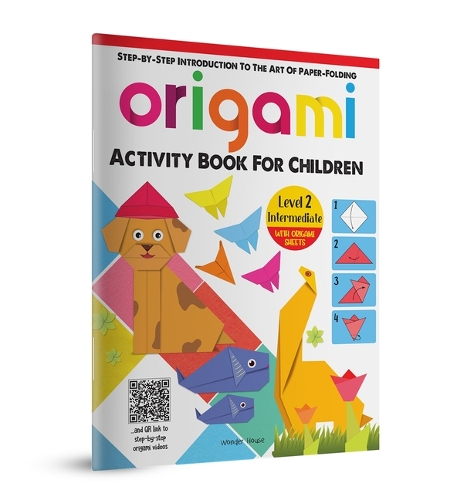 Paper book «Origami: Step-By-Step Introduction to the Art of Paper-Folding: Level», author Wonder House Books - фото №1