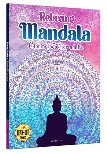Paper book «Relaxing Mandala Coloring Book for Adults», author Wonder House Books - фото №1