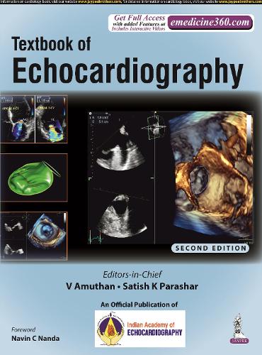 Бумажная книга «Textbook of Echocardiography», авторов Сатиш К Парашар, В Амутхан - фото №1