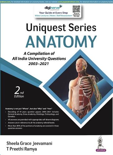 Бумажная книга «Uniquest Series: Anatomy», авторов Шила Грейс Дживамани, Т Прити Рамия - фото №1