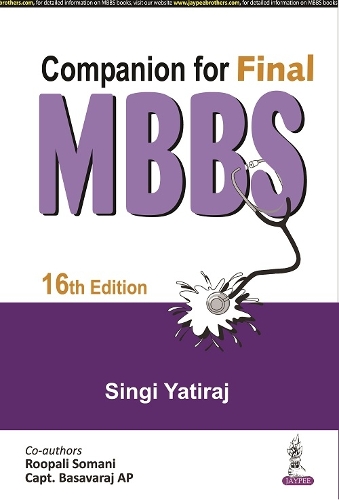Паперова книга «Companion for Final MBBS», авторів Капітан Басаварадж А.П., Рупалі Сомані, Сінгі Ятірадж - фото №1