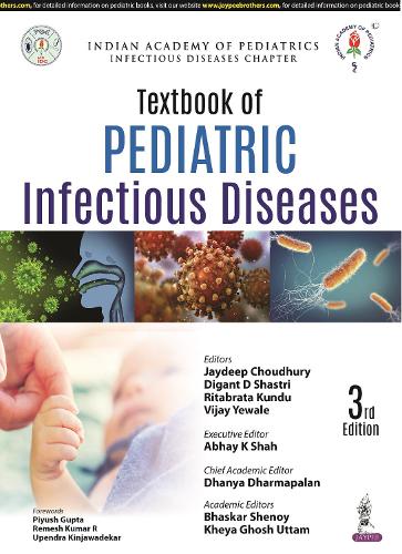 Паперова книга «Textbook of Pediatric Infectious Diseases», авторів Діганта Д. Шастрі, Джайдіп Чоудхурі, Рітабрата Кунду, Віджай Євал - фото №1