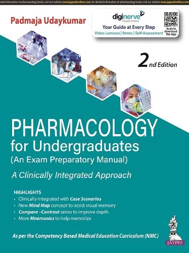 Бумажная книга «Pharmacology for Undergraduates: (An Exam Preparatory Manual)», автор Падмаджа Удайкумар - фото №1