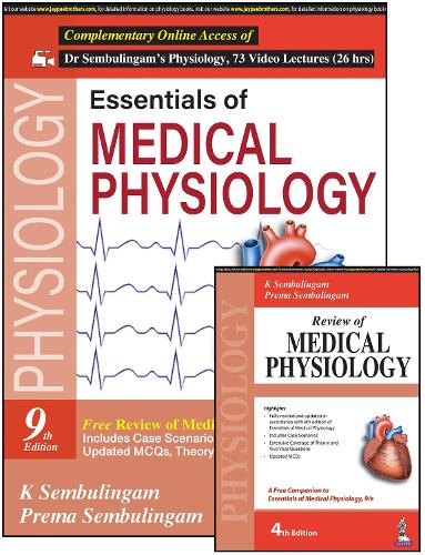 Бумажная книга «Essentials of Medical Physiology: with free Review of Medical Physiology», авторов K Сембулингам, Према Сембулингам - фото №1