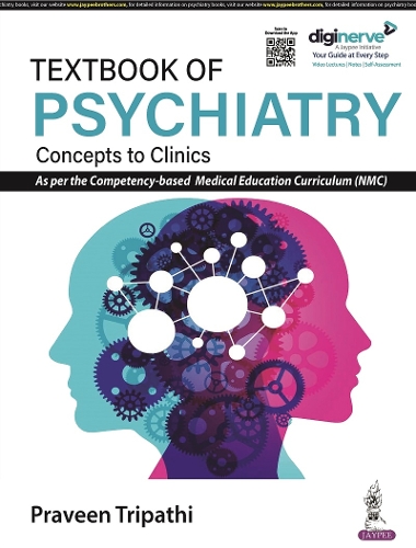Паперова книга «Textbook of Psychiatry: Concepts to Clinics», автор Правін Тріпаті - фото №1