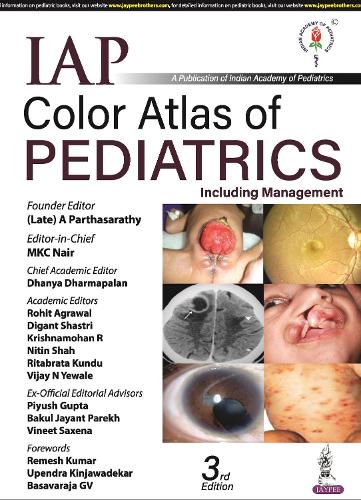 Паперова книга «IAP Color Atlas of Pediatrics», авторів Дханья Дхармапалан, MKК Наїр - фото №1