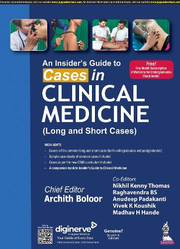 Паперова книга «An Insider's Guide to Cases in Clinical Medicine: (Long and Short Cases)», автор Арчіт Болур - фото №1
