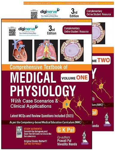 Бумажная книга «Comprehensive Textbook of Medical Physiology: Two Volume Set», авторов Гопал Крушна Пал, Ниведита Нанда, Правати Пал - фото №1