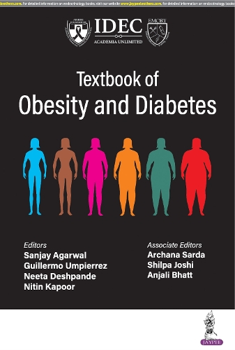Паперова книга «Textbook of Obesity and Diabetes», авторів Гільєрмо Умпьєррес, Ніта Дешпанде, Нітін Капур, Санджай Агарвал - фото №1