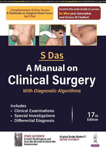 Бумажная книга «A Manual on Clinical Surgery: With Diagnostic Algorithms», автор Сомен Дас - фото №1