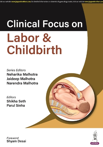 Паперова книга «Clinical Focus on Labor & Childbirth», авторів Джайдіп Малхотра, Нарендра Малхотра, Нехаріка Мальхотра, Парул Сінха, Шикха Сет - фото №1