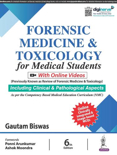 Бумажная книга «Forensic Medicine & Toxicology for Medical Students: With Online Videos», автор Гаутам Бисвас - фото №1