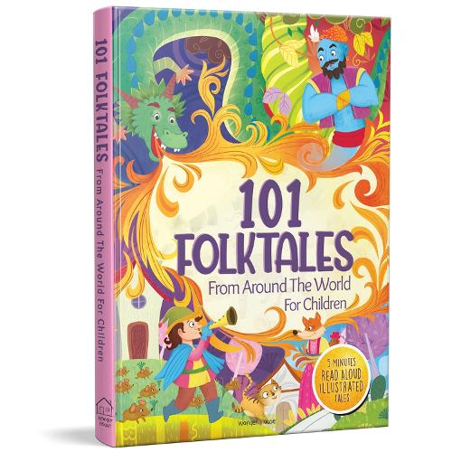Paper book «101 Folk Tales for children», author Wonder House Books - фото №1
