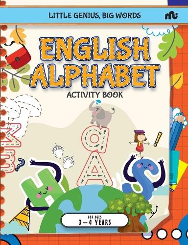 Бумажная книга «Little Genius, Big Words: English Alphabet Activity Book», автор Moonstone - фото №1