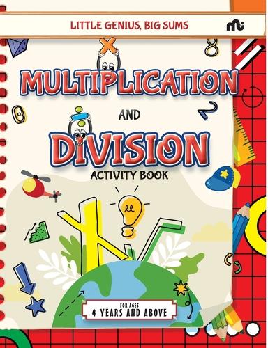Бумажная книга «Little Genius, Big Words: Multiplication and Division Activity Book», автор Moonstone - фото №1