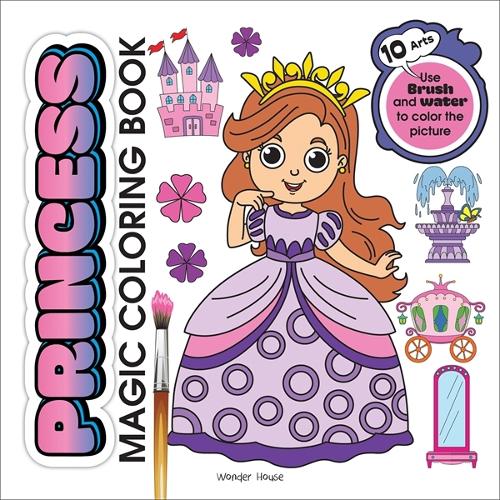 Paper book «Princess Magic Coloring Book», author Wonder House Books - фото №1