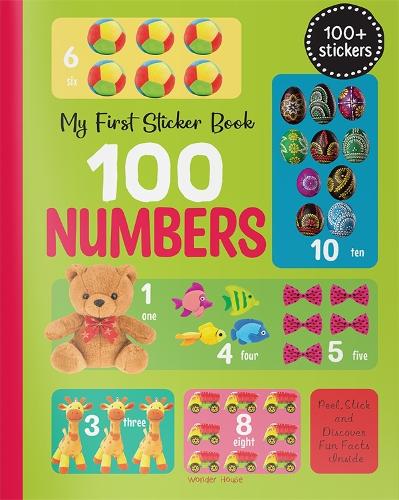 Paper book «My First Sticker Book 100 Numbers», author Wonder House Books - фото №1