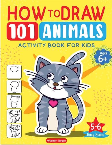 Paper book «How to Draw 101 Animals», author Wonder House Books - фото №1