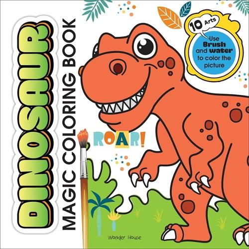 Paper book «Dinosaur Magic Coloring Book», author Wonder House Books - фото №1