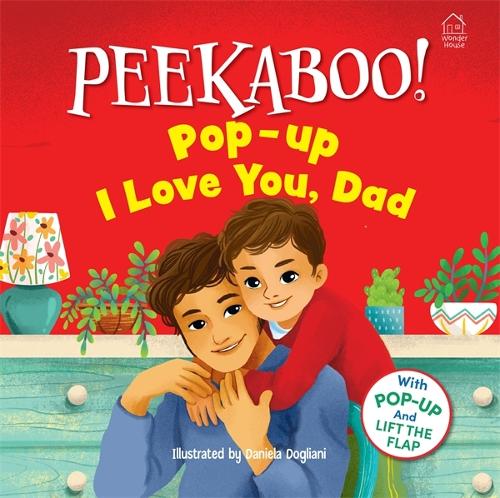 Бумажная книга «Pee- ka-boo: Pop-Up -I I Love you Daddy (Edition1)», автор Уондер Хаус Букс - фото №1