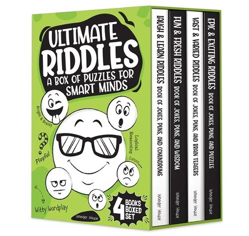 Paper book «Ultimate Riddles: A Box of Puzzles for Smart Minds», author Wonder House Books - фото №1