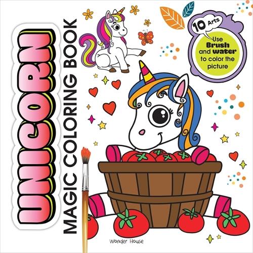 Paper book «Unicorn Magic Coloring Book», author Wonder House Books - фото №1