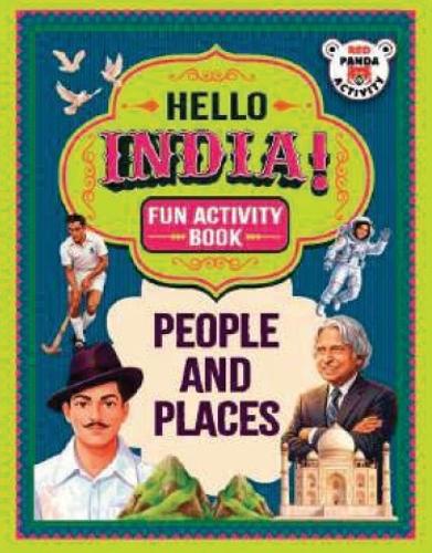 Бумажная книга «Hello India! Fun India Activity Book: People and Places», автор Red Panda - фото №1
