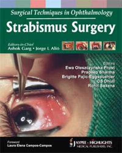 Бумажная книга «Surgical Techniques in Ophthalmology: Strabismus Surgery», авторов Ашок Гарг, Хорхе Л Алио - фото №1