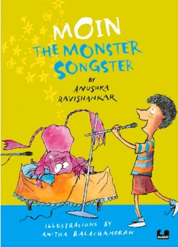 Паперова книга «Moin the Monster Songster», автор Анушка Равішанкар - фото №1