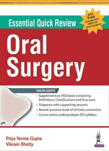 Бумажная книга «Essential Quick Review ORAL SURGERY», автор Викрам Шетти - фото №1