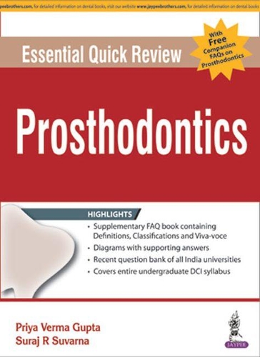 Бумажная книга «Essential Quick Review: Prosthodontics», автор Суварна Р Сурадж - фото №1