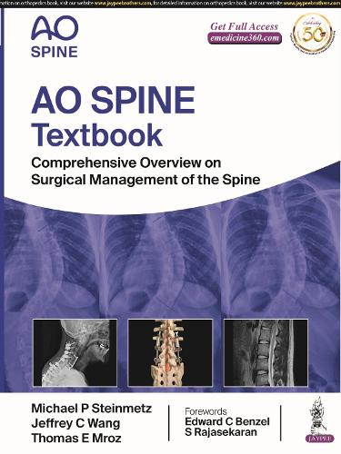 Бумажная книга «AO Spine Textbook: Comprehensive Overview on Surgical Management of the Spine», авторов Джеффри К. Ванг, Майкл П. Штайнметц, Томас Э Мроз - фото №1