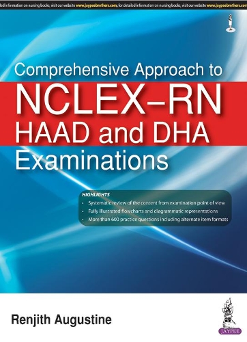 Бумажная книга «Comprehensive Approach to NCLEX-RN, HAAD and DHA Examinations», автор Ренджит Августин - фото №1