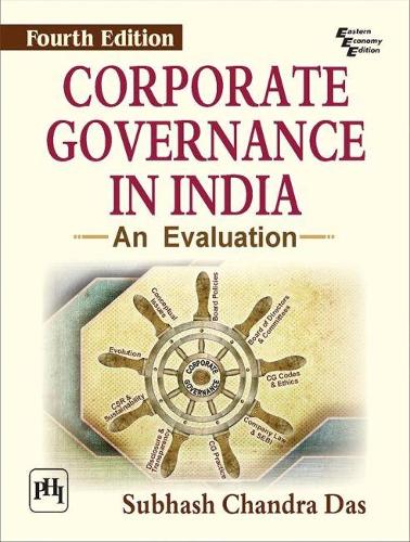 Бумажная книга «Corporate Governance in India: An Evaluation», автор Субхаш Чандра Дас - фото №1