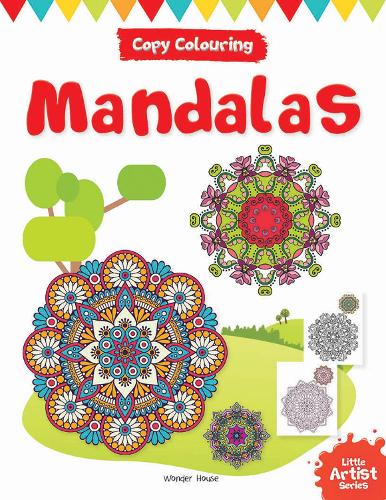 Бумажная книга «Little Artist Series Mandala», автор Уондер Хаус Букс - фото №1