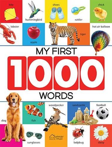 Paper book «My First 1000 Words», author Wonder House Books - фото №1