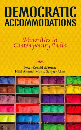 Паперова книга «Democratic Accommodations: Minorities in Contemporary India», авторів Хілал Ахмед, Мохд Санджир Алам, Пітер Рональд де Соуза - фото №1