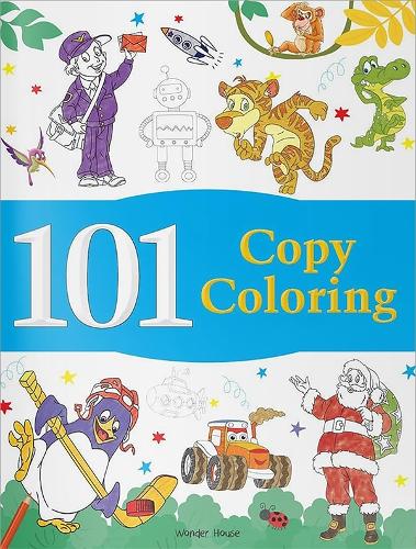 Paper book «101 Copy Coloring», author Wonder House Books - фото №1