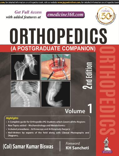 Бумажная книга «Orthopedics (A Postgraduate Companion)», автор Кумар Самар Бисвас - фото №1