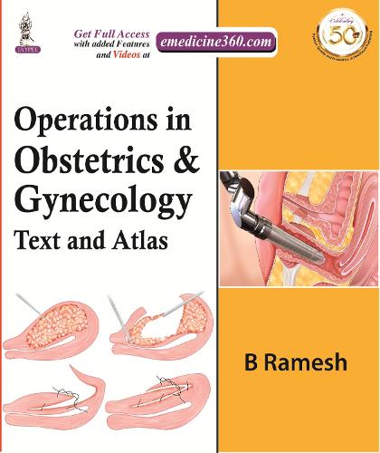 Бумажная книга «Operations in Obstetrics & Gynecology: Text and Atlas», автор Б Рамеш - фото №1