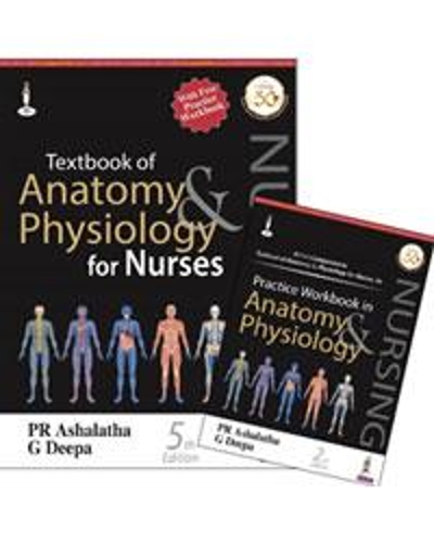 Бумажная книга «Textbook of Anatomy & Physiology for Nurses with Free Booklet», авторов Джи Дипа, П.Р. Ашалатха - фото №1