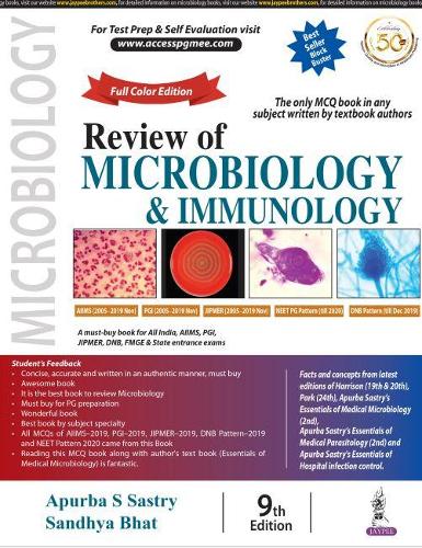 Бумажная книга «Review of Microbiology & Immunology», авторов Апурба Састри, Сандхья Бхат - фото №1