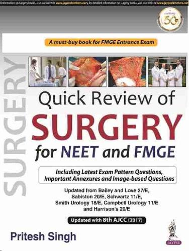 Бумажная книга «Quick Review of Surgery», автор Притеш Сингх - фото №1