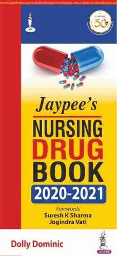 Бумажная книга «Jaypee's Nursing Drug Book 2020-2021», автор Долли Доминик - фото №1