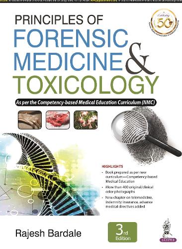 Бумажная книга «Principles of Forensic Medicine & Toxicology», авторов Нандита Палшеткар, Раджеш Бардале - фото №1