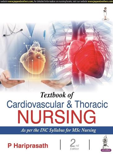 Паперова книга «Textbook of Cardiovascular & Thoracic Nursing», автор П. Харіпрасатх - фото №1