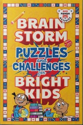 Бумажная книга «Brain Storm: Puzzles and Challenges for Bright Kids», автор Red Panda - фото №1