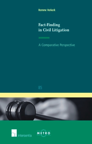 Паперова книга «Fact-Finding in Civil Litigation: A Comparative Perspective», автор Ремме Веркерк - фото №1
